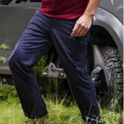 Men's Breathable Ripstop Summer Outdoor Hunting Pants Water & Windproof with Flat Front Style