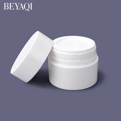 Free Sample pp Multipurpose Double Wall Screw Lid Replaceable Cream Jar 30ml,cream Jar Spoon,cosmetic Jar Eye Cream