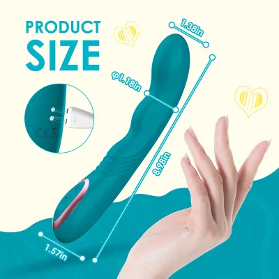 Hot Selling 360-degree Swing G-spot Dildo Vibrator 3-Speed 10-Frequency Settings USB Rechargeable 100% Waterproof