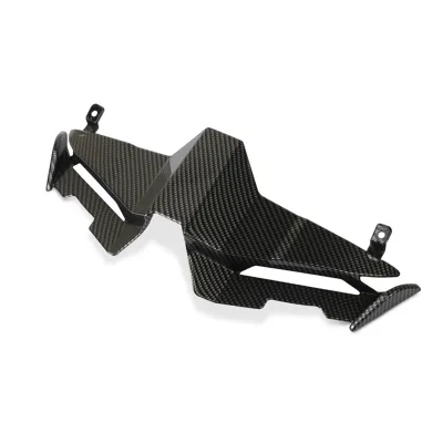 For CFMOTO 675SR 675SR-R Motorbike PC Front Chin Spoiler Winglet Lower Lip Fairing Aerodynamic Downforce Sport Bike Mod Parts