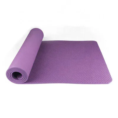 Hot Sale Laser Printing Custom Yoga Mat Cheap Eco Friendly Workout Mat Wholesale High Foam TPE Yoga Mat