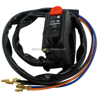 Universal 1pc Motorcycle ATV 7/8" Handlebar Mount SwitchStart Stop Kill on Off Button Side Right Switch Motorcycle Switch