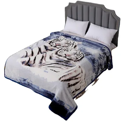 Hot Sale Super Soft Blanket Flat Screen Printed Blanket for Bedroom Living Room