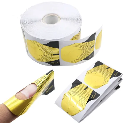 Good Quality Fish Shape Design 500 Gel Nail Form Manufacturer