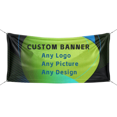 Custom Advertising Banners Waterproof PVC Banner Fabric Party Banner