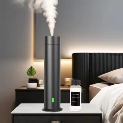 App Smart Machine Scent Fragrance Silent 360 Degree Anti-backflow Waterless Aroma Oil Tower Diffuser Machine for Home Desktop 5V