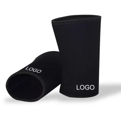 ZJFIT Durable Highly Protective Unisex Sports Knee Support Brace Pads Compression Knee Sleeves 7MM 9MM CR Neoprene Customized