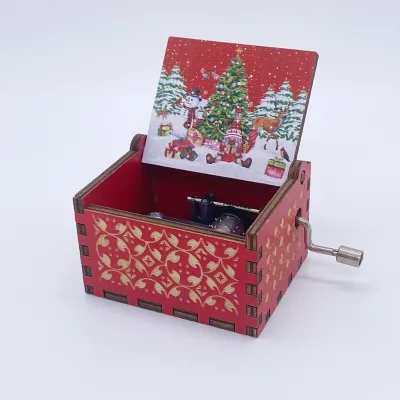 New Christmas Music Box Custom Music Box Box