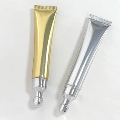 Squeezable Long Nozzle Serum Lotion Essence Head ABL Aluminum Plastics Silk Screen Offset Printing Hot Stamping Package Tube