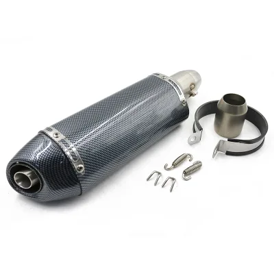 Top Quality 2 Stroke Motorcycle Exhaust Muffler 51mm Dirt Bike Exhaust Escape Moto Chinese 250cc Dirt Bike Exhaust