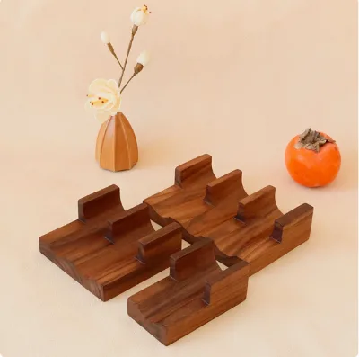 Custom Japanese Sushi Tray Wooden Sushi Rack Wood Taco Holder