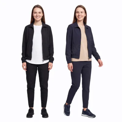 Women's Lightweight Custom Logo - 90% Polyamide 10% Elastane Sportswear Tracksuit for Women