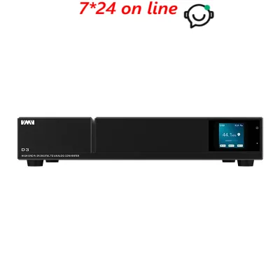 SMSL VMV D3 High-End R2R Digital Audio DAC SM5847 Chip XMOS PCM 32BIT 768kHz DSD512 4PCS PCM1704U-J Metal Desktop + Remote