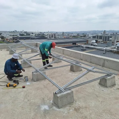 Easy Install Solar Roof Mounting System Corrosion Resistant Secure Brackets Fast Worker Friendly Assembly