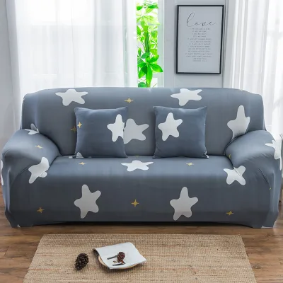 Popular New Cocoa Starfish Sofa Cover Elastic Soft Washable Sofa Protector Home Decoration Sofa Cushion Cover