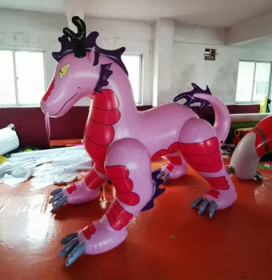 Customized Inflatable Red Dragon Toy for Adult Quality Outdoor Party Promotion