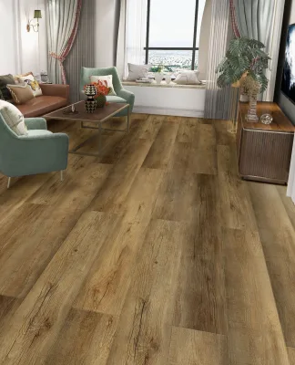 Click Lock Rigid SPC Flooring Luxury Vinyl Tile for Home Hotel Office Decoration