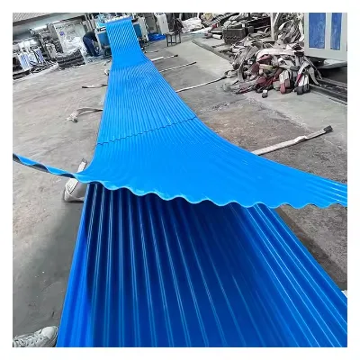 UPVC Corrugated Waterproof Roofing Tiles Outdoor Durable 30 Years Life Guarantee Flame Retartant B1 Made in China