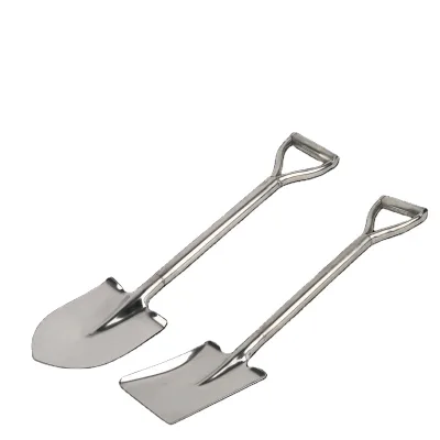 304 Stainless Steel Shovel Garden Agricultural Tools Integrated Ss Point Shovel and square Shovel