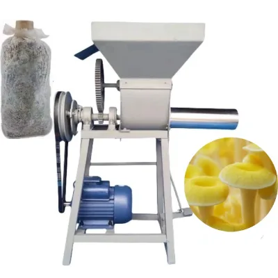Small Button Mushroom Grow Equipment Shiitake Mushroom Substrate Cultivation Bagger Machine Button Mushroom Production Line