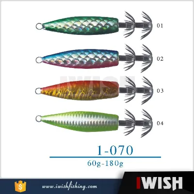 Fishing Boat Tackle Lead Mold Squid Jig Bait