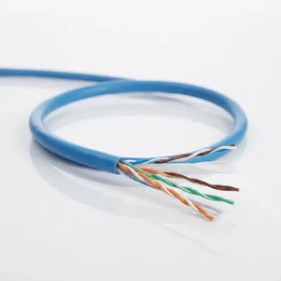 Ding Liang 23AWG Blue LSZH Jacket 250MHz Over 100M Channel and Over 90M Perm Link B2ca Grade Communication Cable