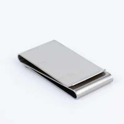 Luxury Zinc Alloy Custom Money Clip Durable Metal Clip for Bills & ID Storage