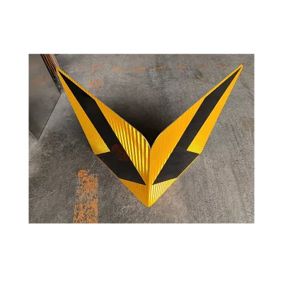 High Quality Reflective Traffic Sign Post with Quality Reflective Band Traffic Warning Post