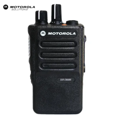DP3441E XiR E8608i Handheld DMR Walkie Talkie Long Range (0-10KM) Waterproof VHF/UHF 5W VOX Control Digital Communication Radio