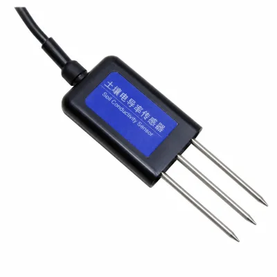 Accurate Soil Moisture Sensor EC Sensor Multch Dual Electrode < 1 Second Response RS485