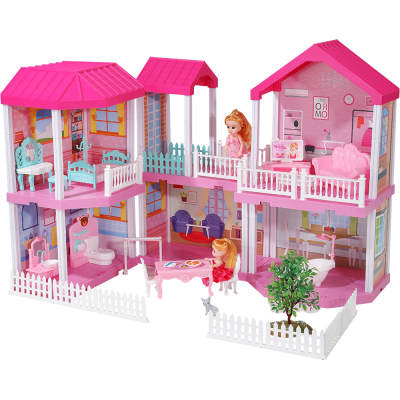 Assembled Doll House Set Other Pretend Play Girl Doll House