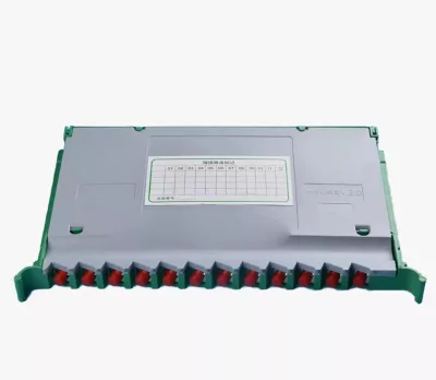 12 core Fiber optic splice tray with pigtail Single Mode optical ODF unit optic fiber cassette splice tray
