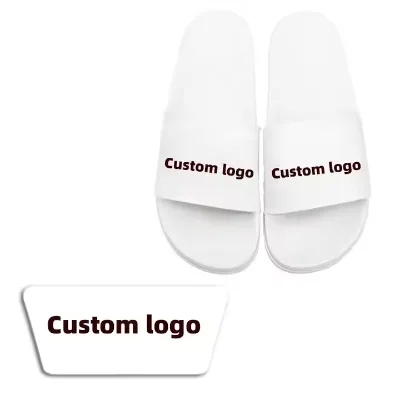 Classic Elegant Flap Design Walking Shoes Custom Logo Ladies Flat Sandals and Slippers for Men