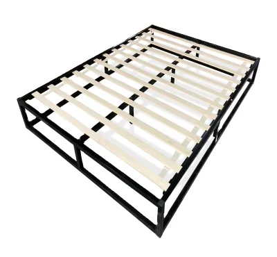 14 Inch Metal Platforma Bed Frame  Mattress Foundation