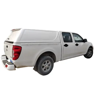 Factory OEM Directly Fully Enclosed Side Half-open Roof Cover Canopy Pickup Truck Hardtop Steel White Canopy for Great Wall PAO