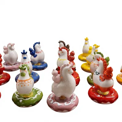 Spinning Top Soon Bring Good Fortune High Quality New Internet-Hit Horse Year Auspicious New Year Gift Ornament Creative