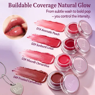Multi-Use 3 in 1 Matte Lipstick Blush Eyes Lightweight Mousse Cream Long Lasting Lip Mud Face Blusher Beauty Cosmetics