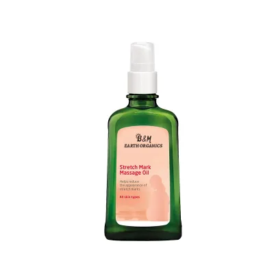 Stretch Mark Pregnancy Massage Oil Plant Rich Oil with Vitamin E Sweet Almond Jojoba and Arnica Oils