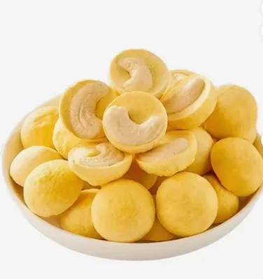 FD Freeze Dried Mango Cashew Kernels Lock Natural Nutrition Crunchy Texture for Cereal Yogurt Topping & Wholesale