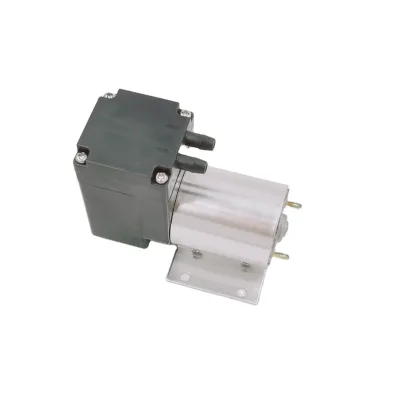 2024 New Arrival Intermittent Work Gray Mini Dc Aquarium air Pump