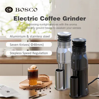 48mm 7-star Grinding Disc 72W Motor Commercial Electric Coffee Grinder