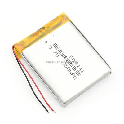 950mAh 3.7V 603443 Lithium Polymer Li-Po Rechargeable li ion Battery For Mp3 MP4 GPS power bank electronic DVD part Lipo 063443