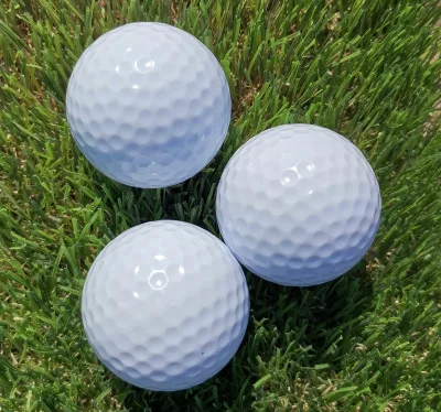Streamer Ribbon Golf Balls for Gender Reveal Party or Golf Tournament Kickoff Ceremony