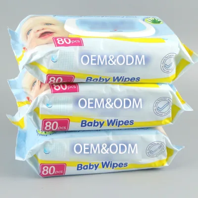Pet Wipes Organic Oem for Dogs Wet Tissue No Harsh Chemical