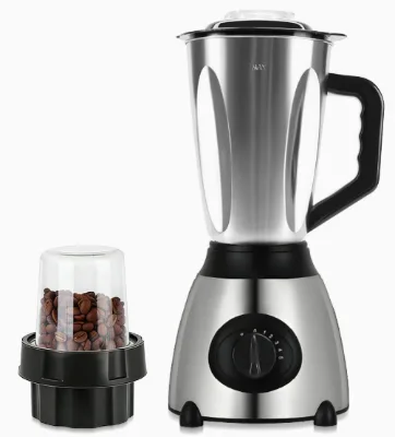 1.5L Stainless Steel Desktop Electric Blender, Heavy-duty for Food & Smoothie