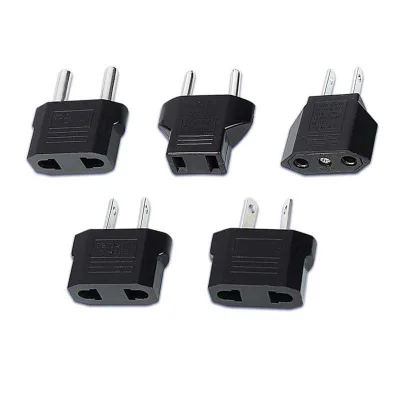 EURO EU US Laptop Travel Power Plug Adapter DC Converter 2.5/250V 10A Short-Circuit Protection
