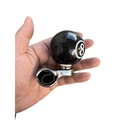 Billiards 8 Car Modification Labor Saving Ball Steering Wheel Booster Universal Steering Aid Two Colors Selling Well