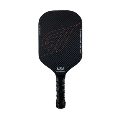 Lightweight fiberglass pickleball paddle with PP honeycomb core for fast offensive training paddle for professional tournaments