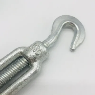 Galvanized Carbon Steel Din1478 Turnbuckle 316 Jaw Jaw M16 Turnbuckle
