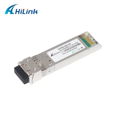 850nm VCSEL 25G SFP28 SR 100m Multi Mode Transceiver Duplex LC Short Reach Optical Transceiver